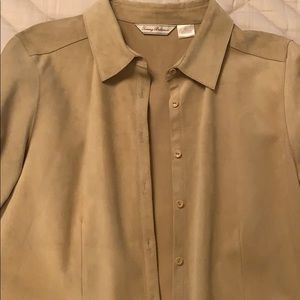 Leather shirt/jacket